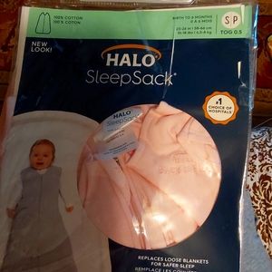 New pink halo SleepSack
